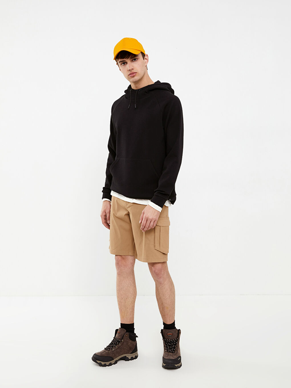 LCW OUTDOOR Long Sleeve Men's Hoodie -S2BY06Z8-CVL