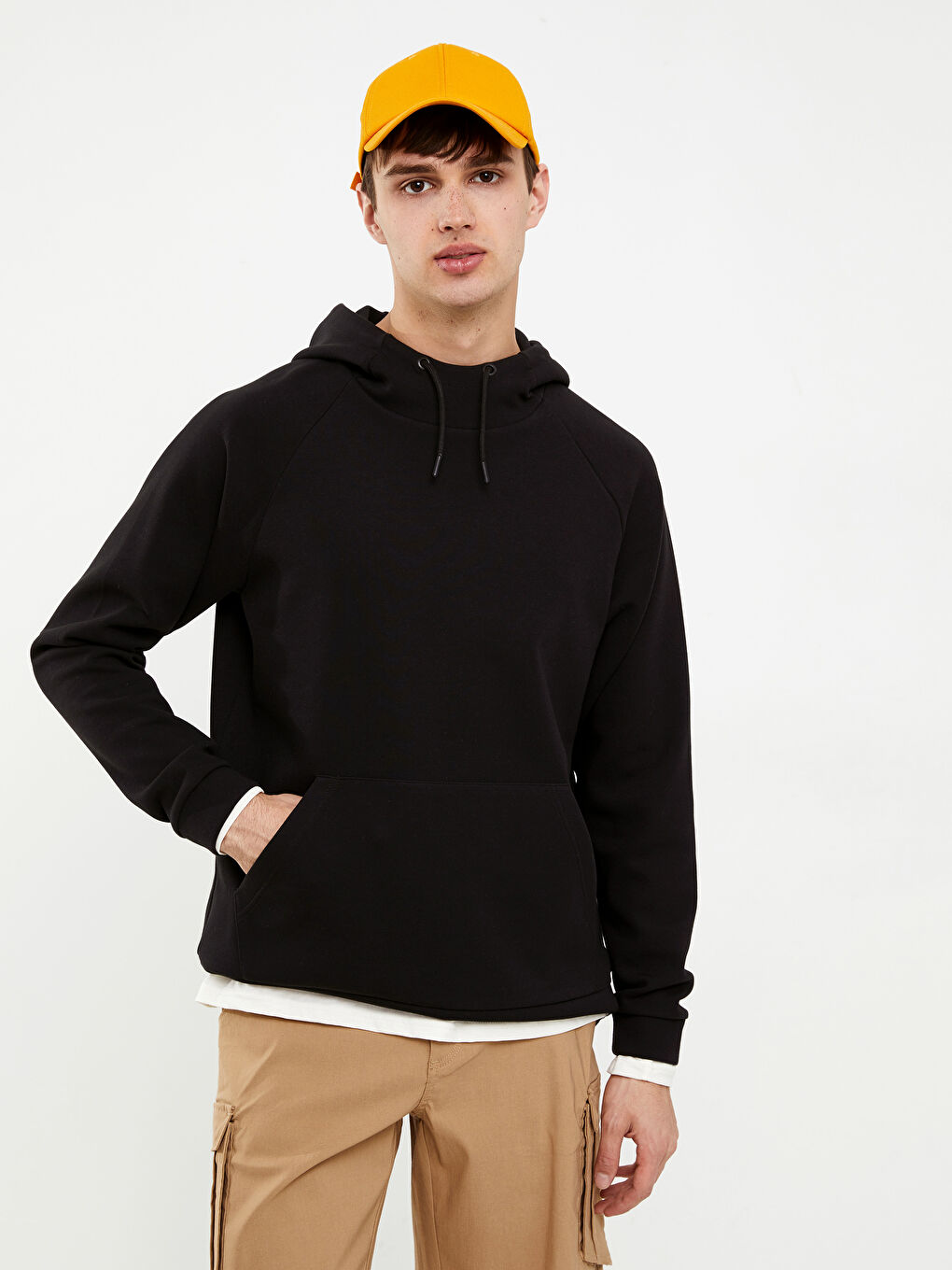 LCW OUTDOOR Long Sleeve Men's Hoodie -S2BY06Z8-CVL