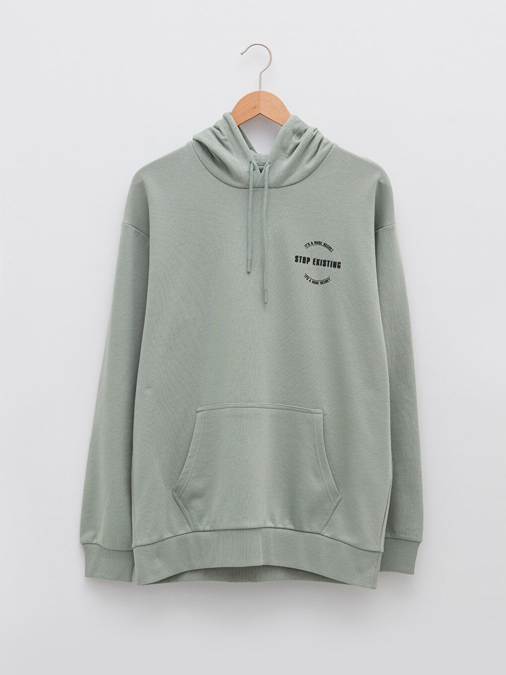 Long Sleeve Printed Men's Hoodie-5