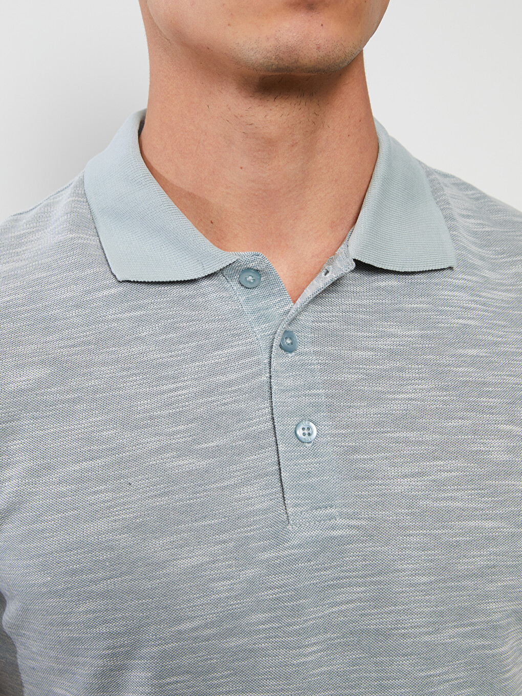 T-shirt Homme Col Polo Manches Courtes-3