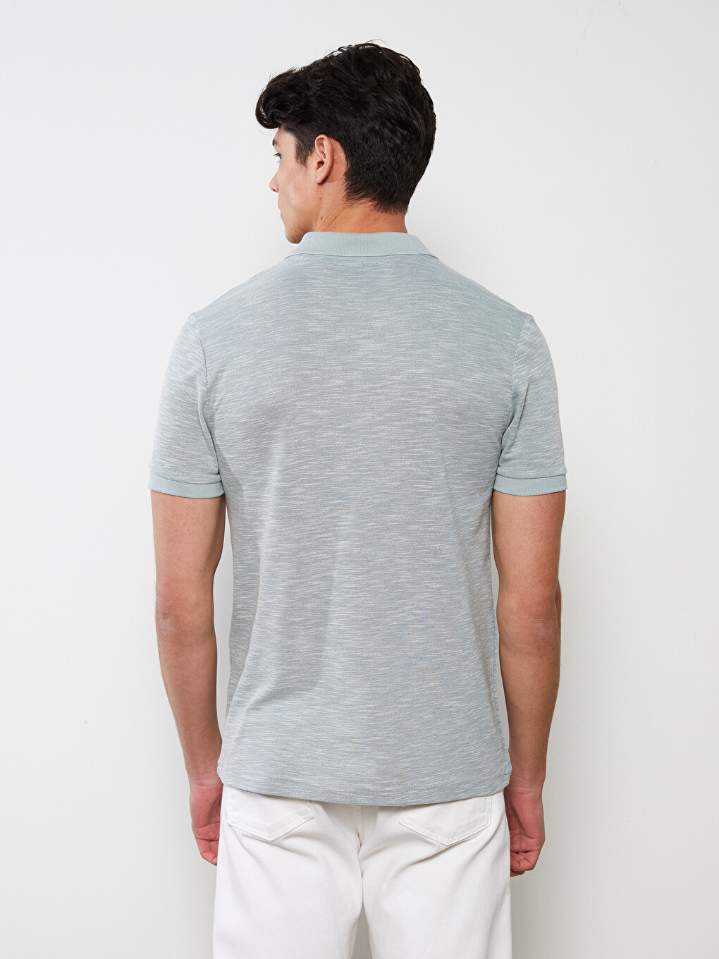 T-shirt Homme Col Polo Manches Courtes-4