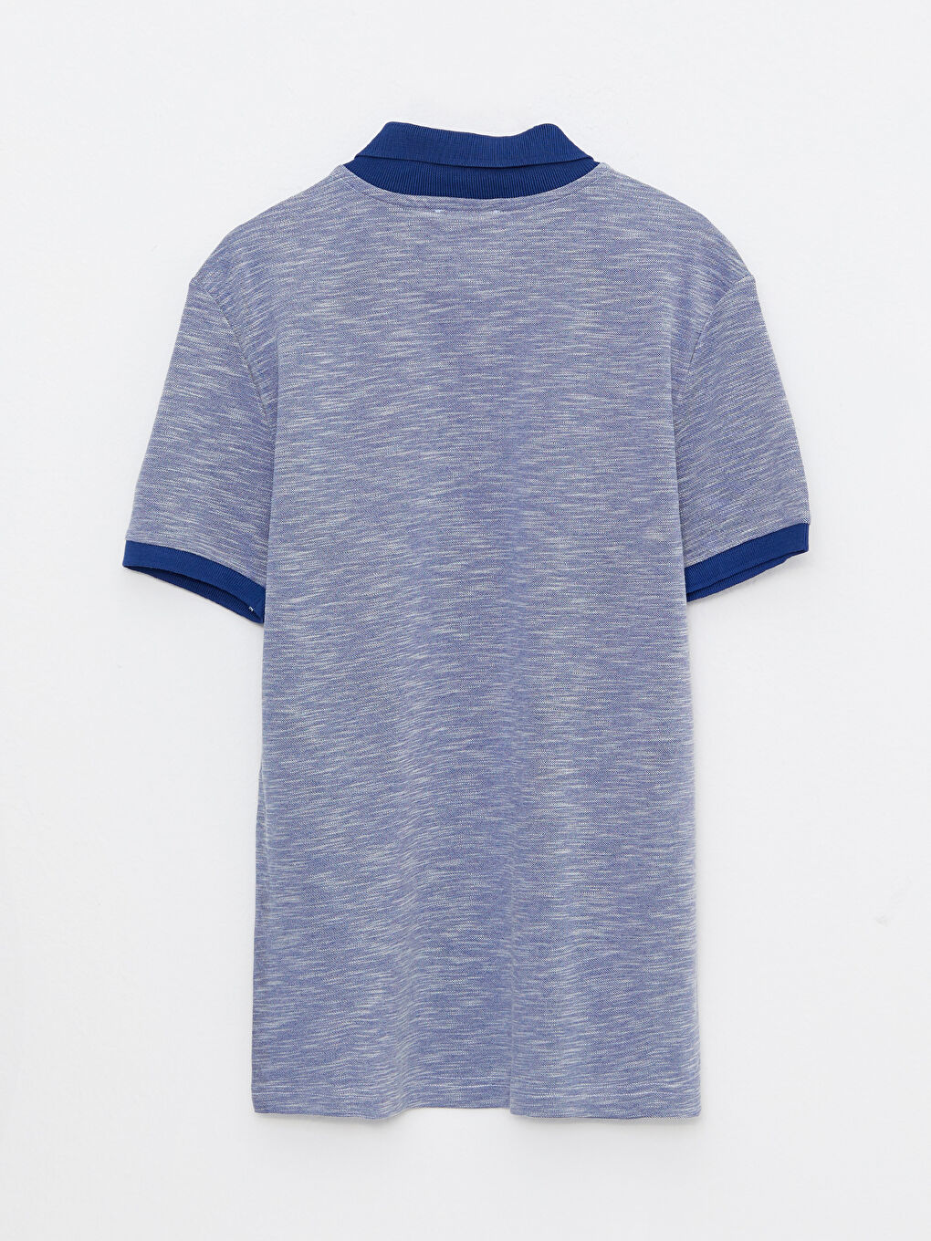 Polo Neck Short Sleeve Men's T-Shirt-5