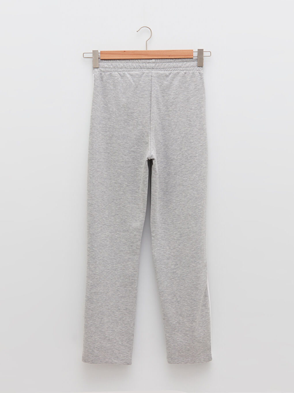 Women's Thick Sweatpants with Elastic Waistband and Stripe Detail -S2CA64Z8-LAL
