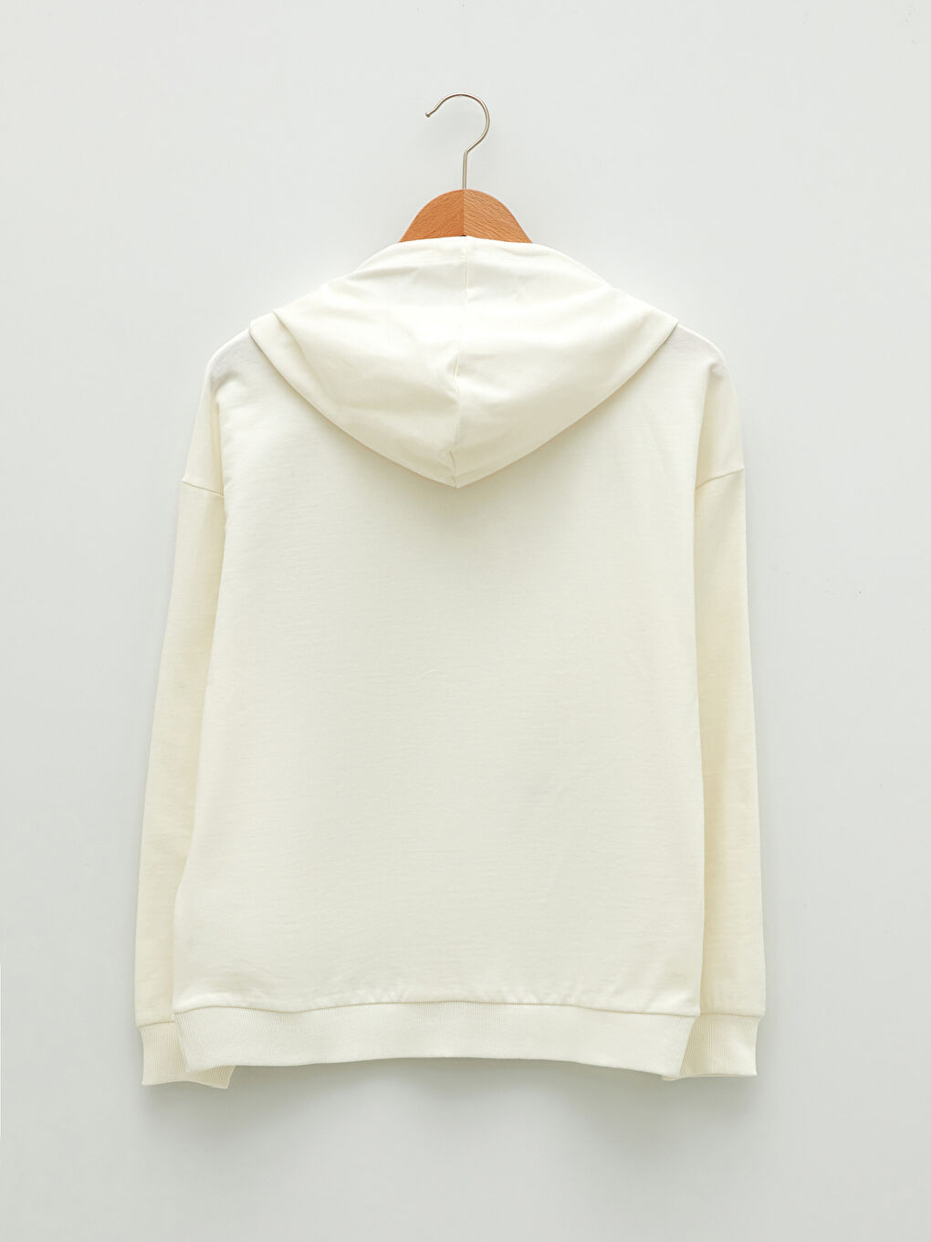 هودي كم طويل مطبوع للسيدات-9