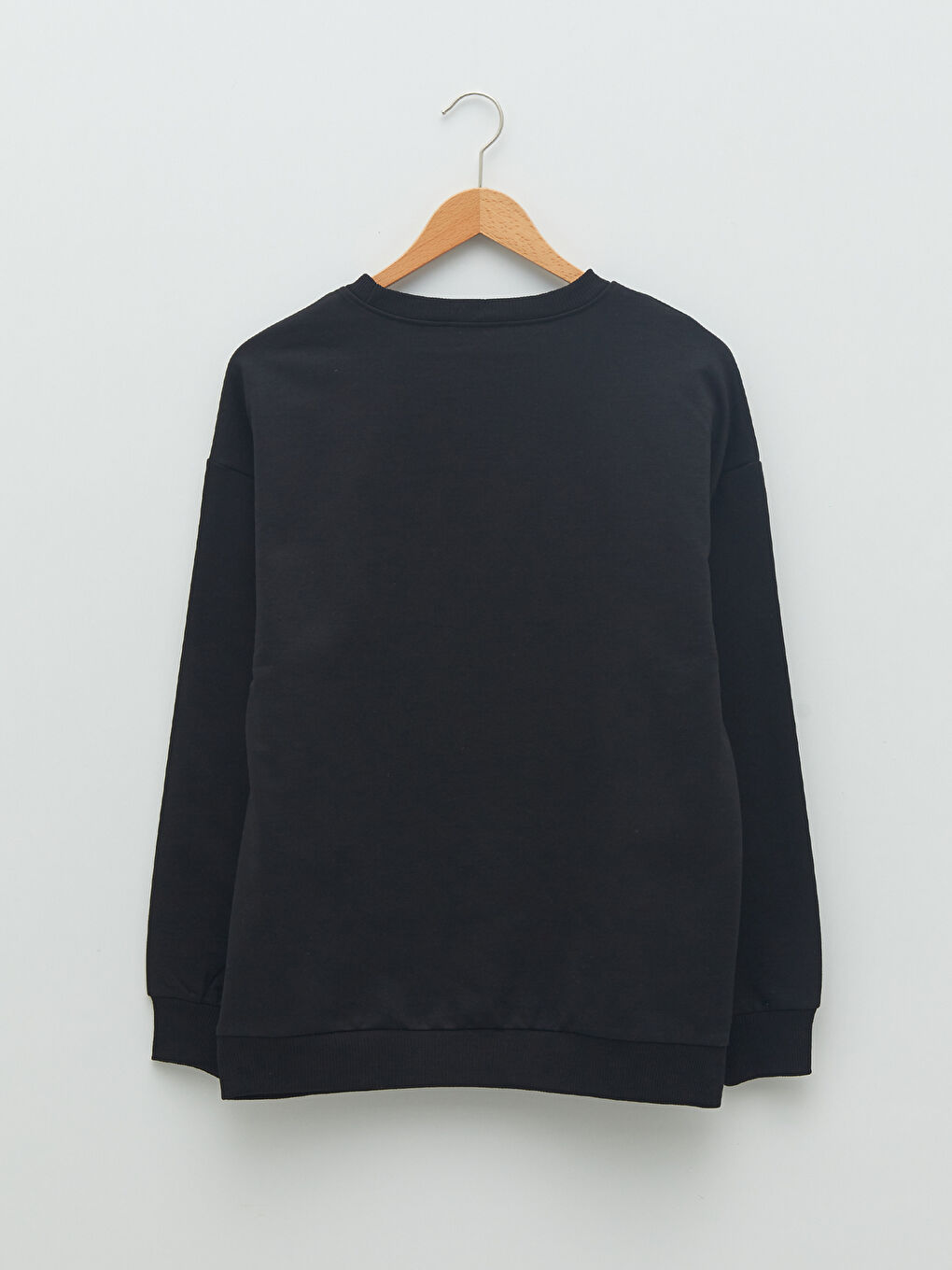 Crew Neck Printed Long Sleeve Women's Sweatshirt-6