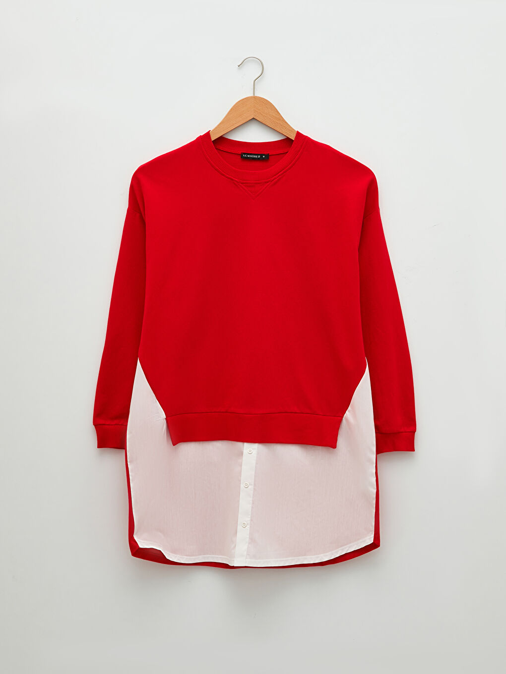 Tunique Sweatshirt à Manches Longues et Col Rond pour Femmes-6