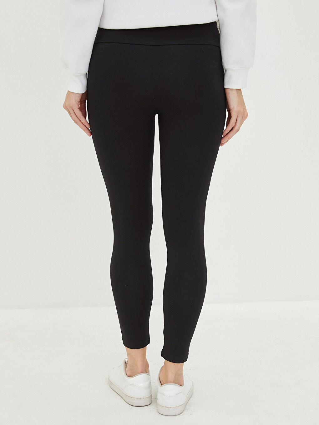 Half Tummy Paneled Plain Maternity Leggings -S2CB61Z8-CVL