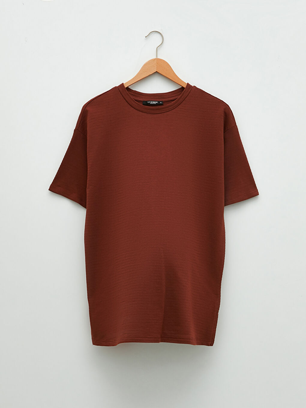 Crew Neck Regular Short Sleeve Cotton Maternity T-shirt -S2CB64Z8-HHB