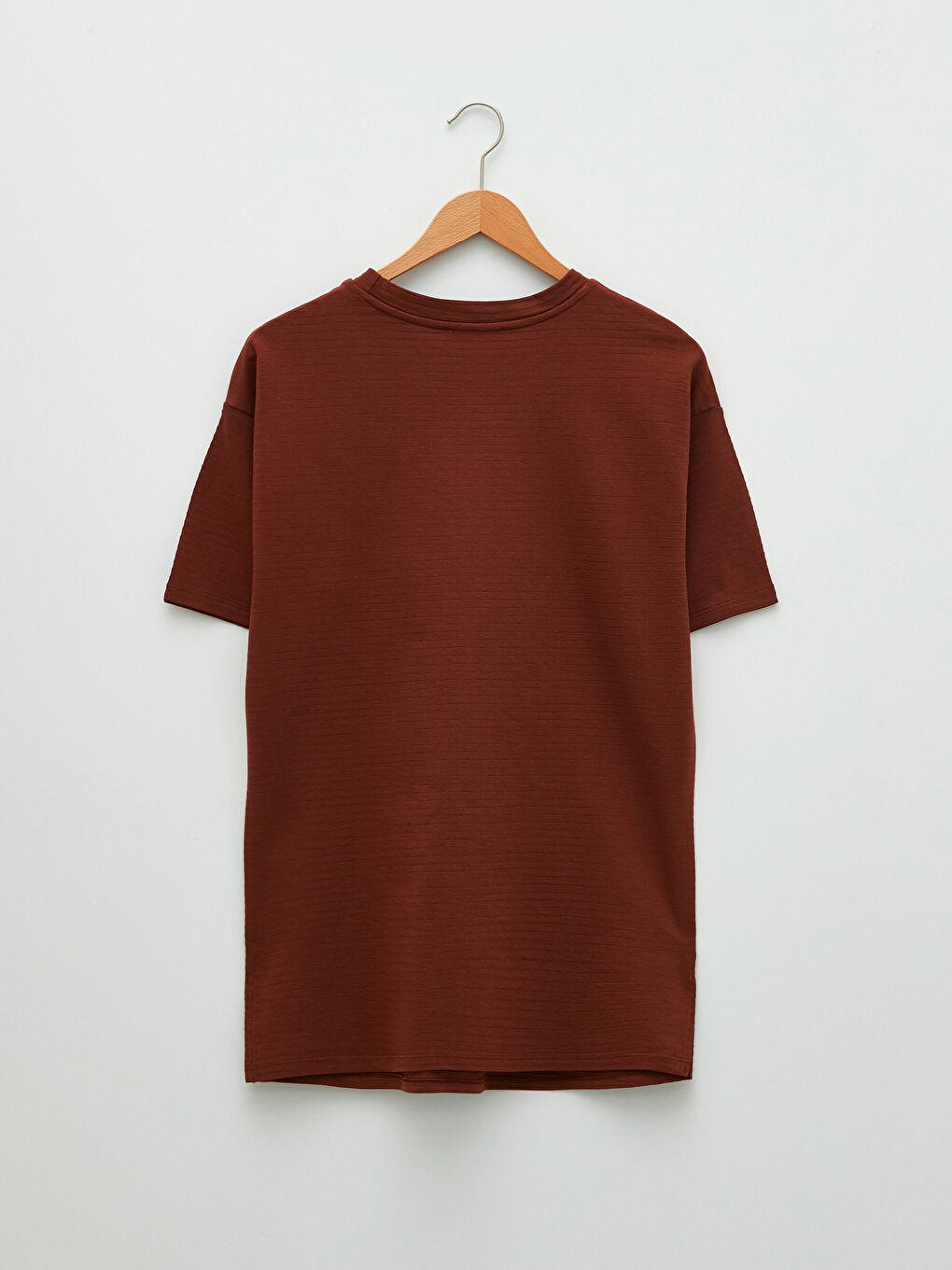 Crew Neck Regular Short Sleeve Cotton Maternity T-shirt -S2CB64Z8-HHB