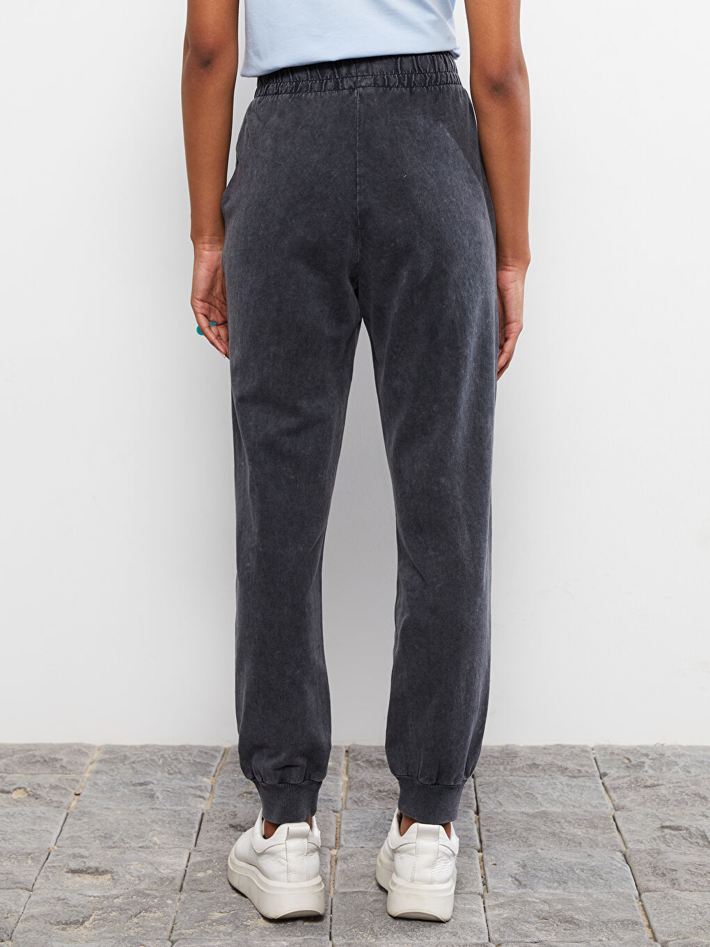 Elasticated Waist Printed Women's Jogger Sweatpants -S2CB73Z8-M0U