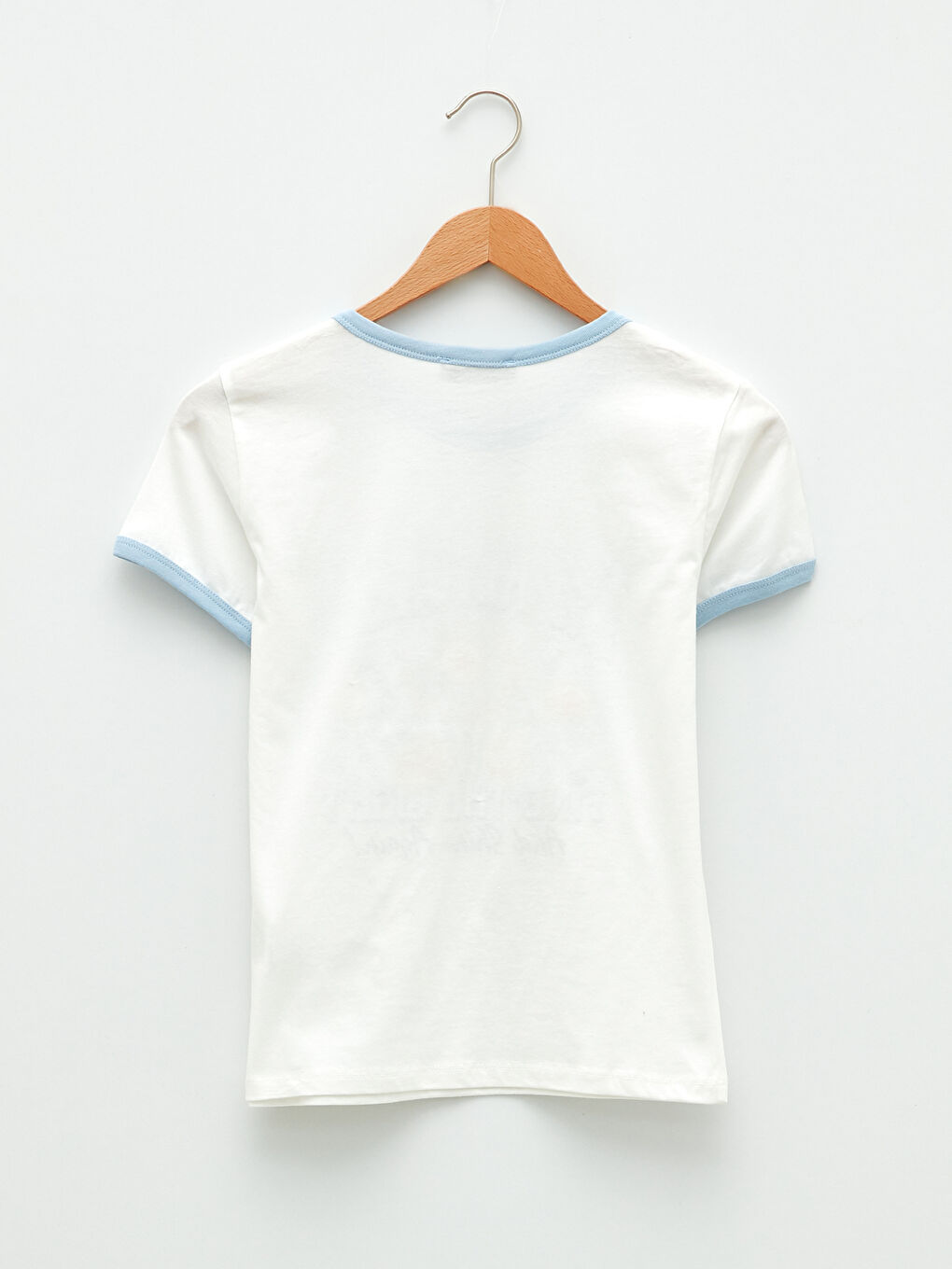 Футболка с круглым вырезом, с принтом, с коротким рукавом, из хлопка, для женщин-6