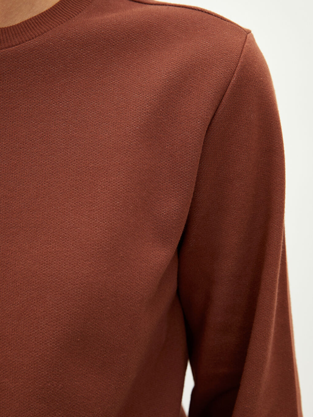 Crew Neck Regular Long Sleeve Maternity Tunic -S2CC03Z8-HHB