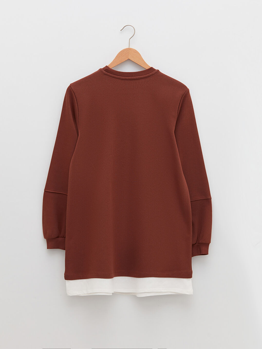 Crew Neck Regular Long Sleeve Maternity Tunic -S2CC03Z8-HHB