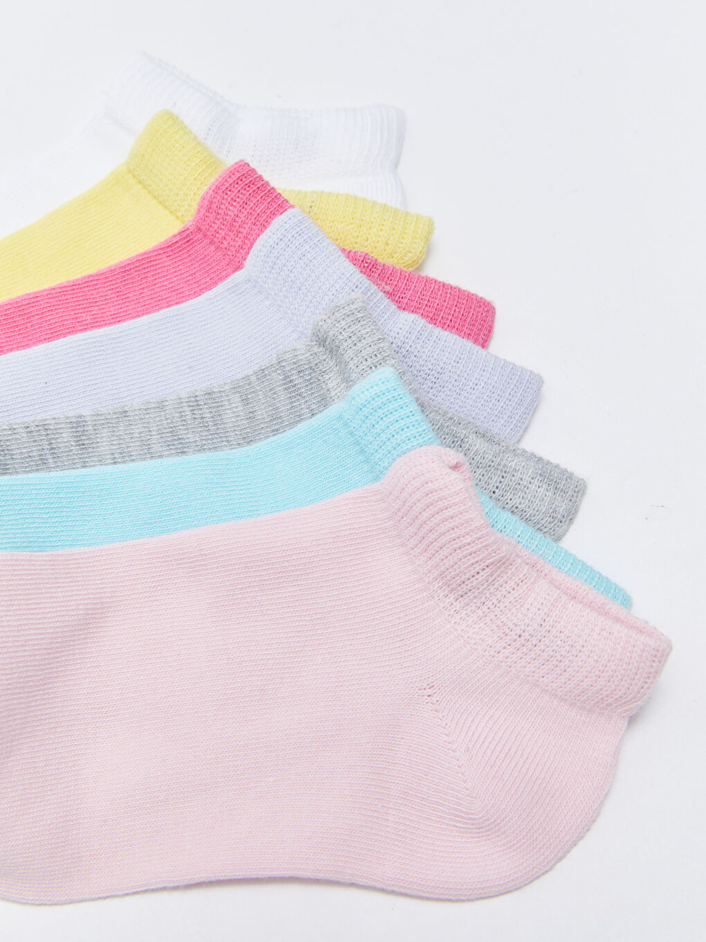 Basic Girls Trainer Socks 7 Pack-2