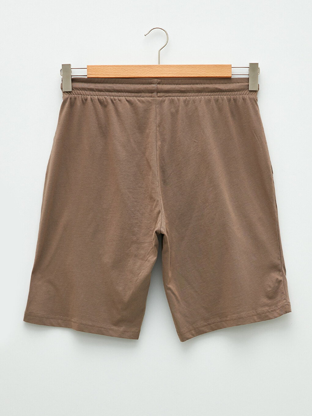 Pantaloni Scurți Tricotati Cu Model Standard Pentru Bărbați-6