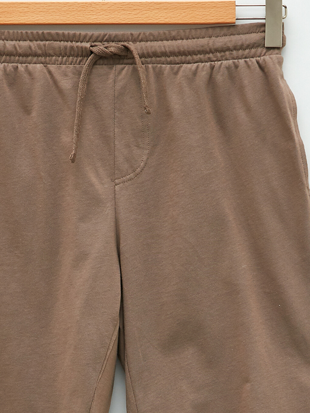 Pantaloni Scurți Tricotati Cu Model Standard Pentru Bărbați-7