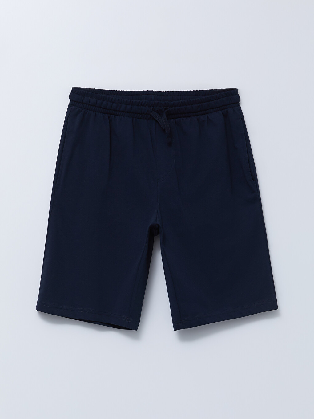 Standard Pattern Knitted Men's Shorts-5