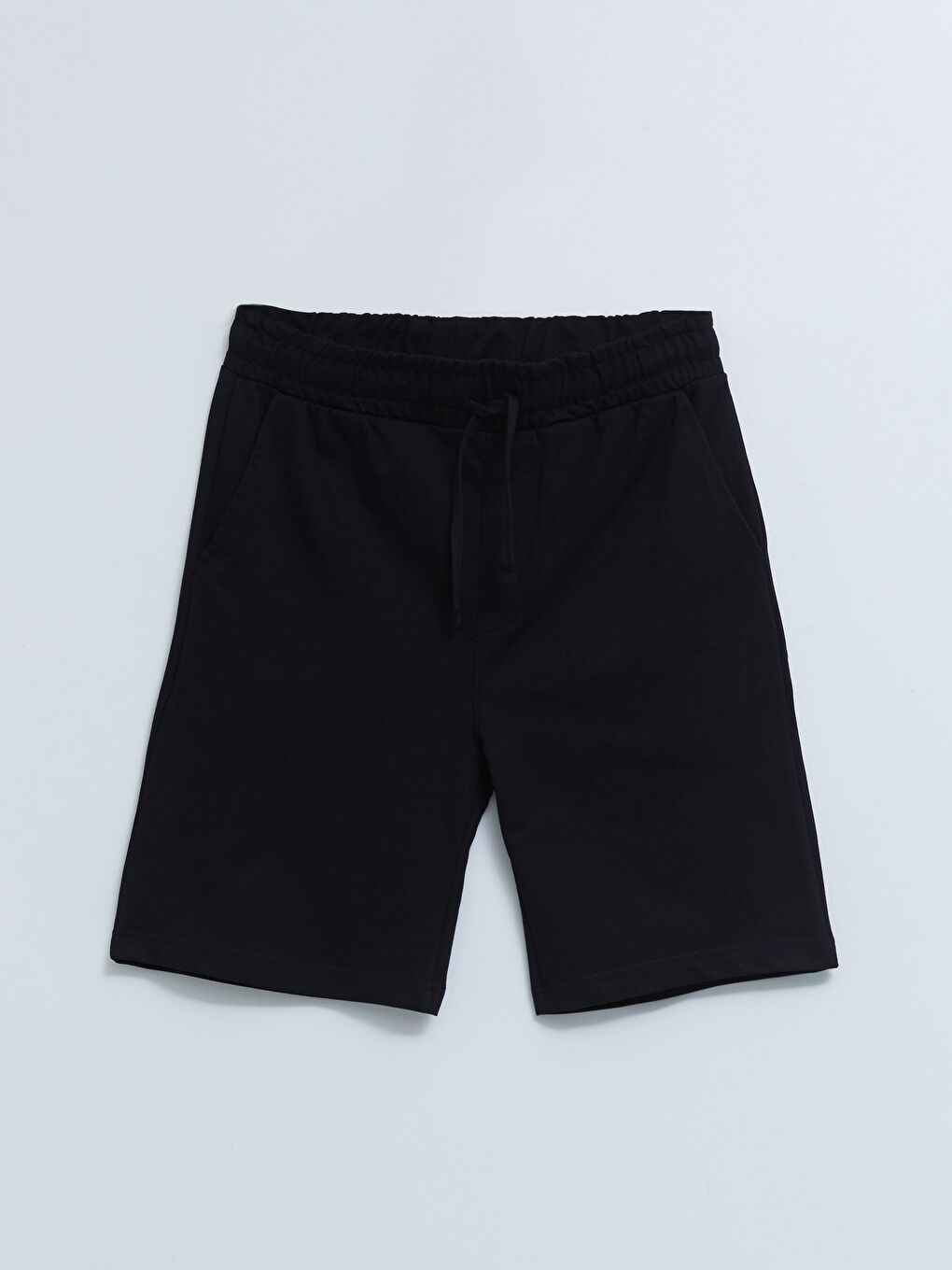 Regular Fit Men's Shorts with Elastic Waist -S2CD35Z8-CVL