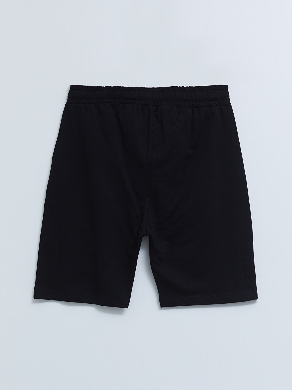 Regular Fit Men's Shorts with Elastic Waist -S2CD35Z8-CVL