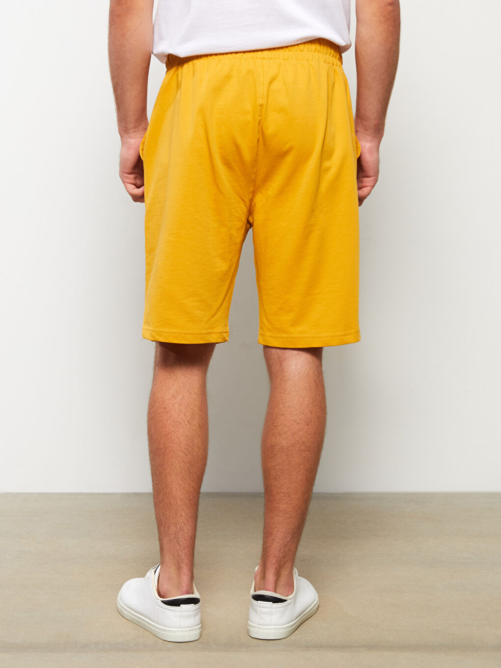 LCWAIKIKI Basic Regular Fit Men's Shorts with Elastic Waist -S2CD35Z8-QA6