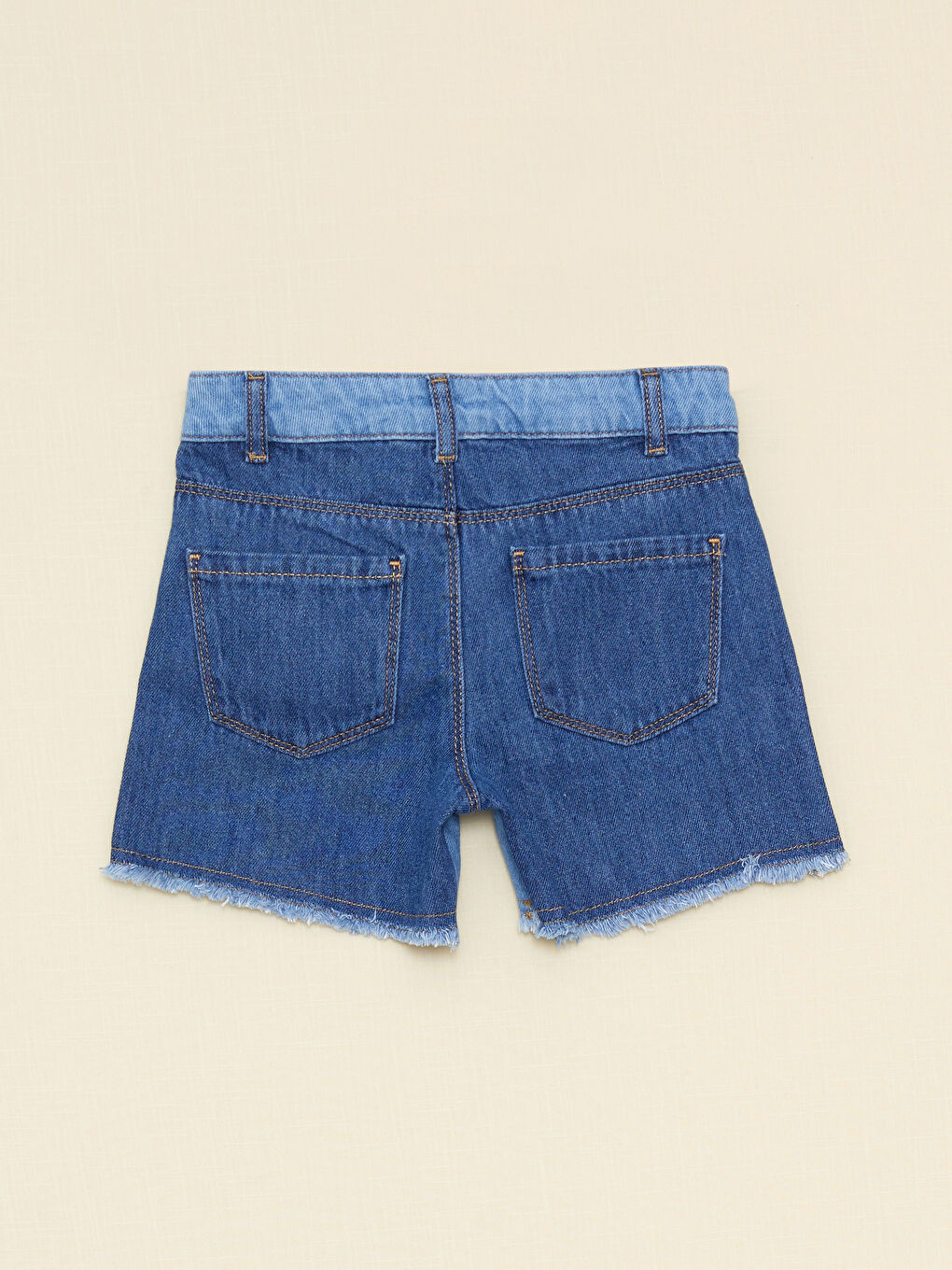 Color Block Girl Jean Shorts -S2CD53Z4-311