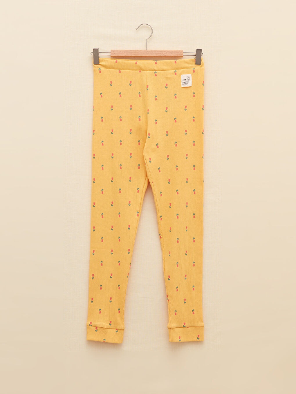 Collants Fille En Coton Imprimé À Taille Élastique