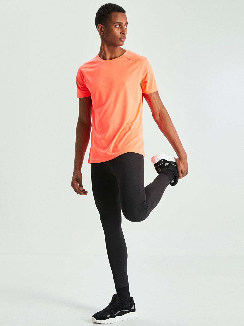 Siyah Slim Fit Erkek Spor Eşofman Altı-1