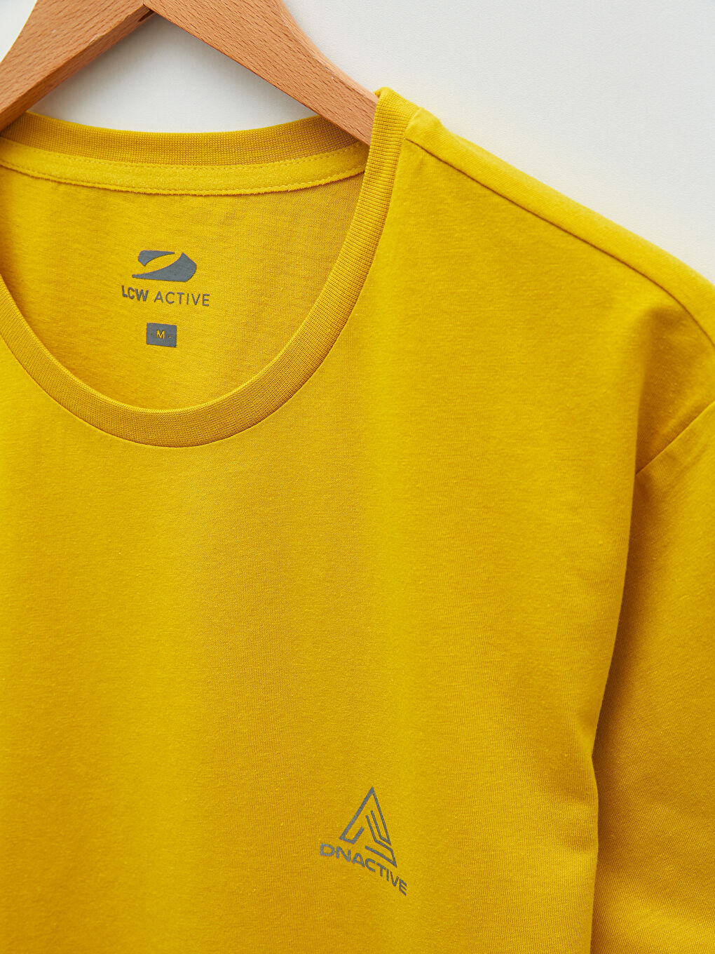 Tricou sport imprimat cu mânecă scurtă și guler rotund pentru bărbați-7