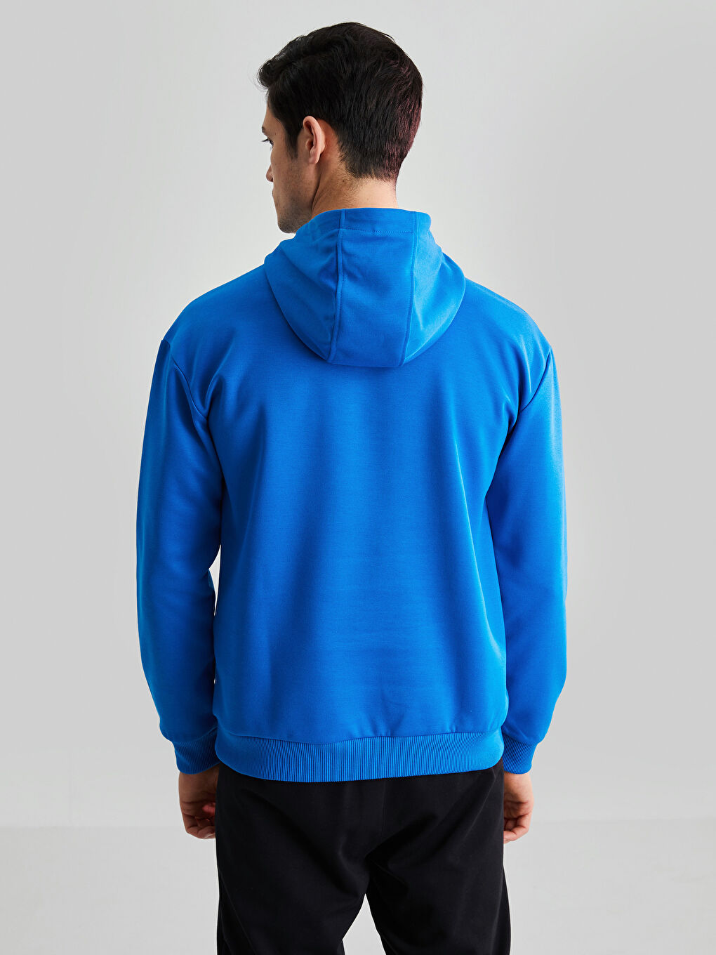 Hooded Long Sleeve Men's Sports Hoodie-4