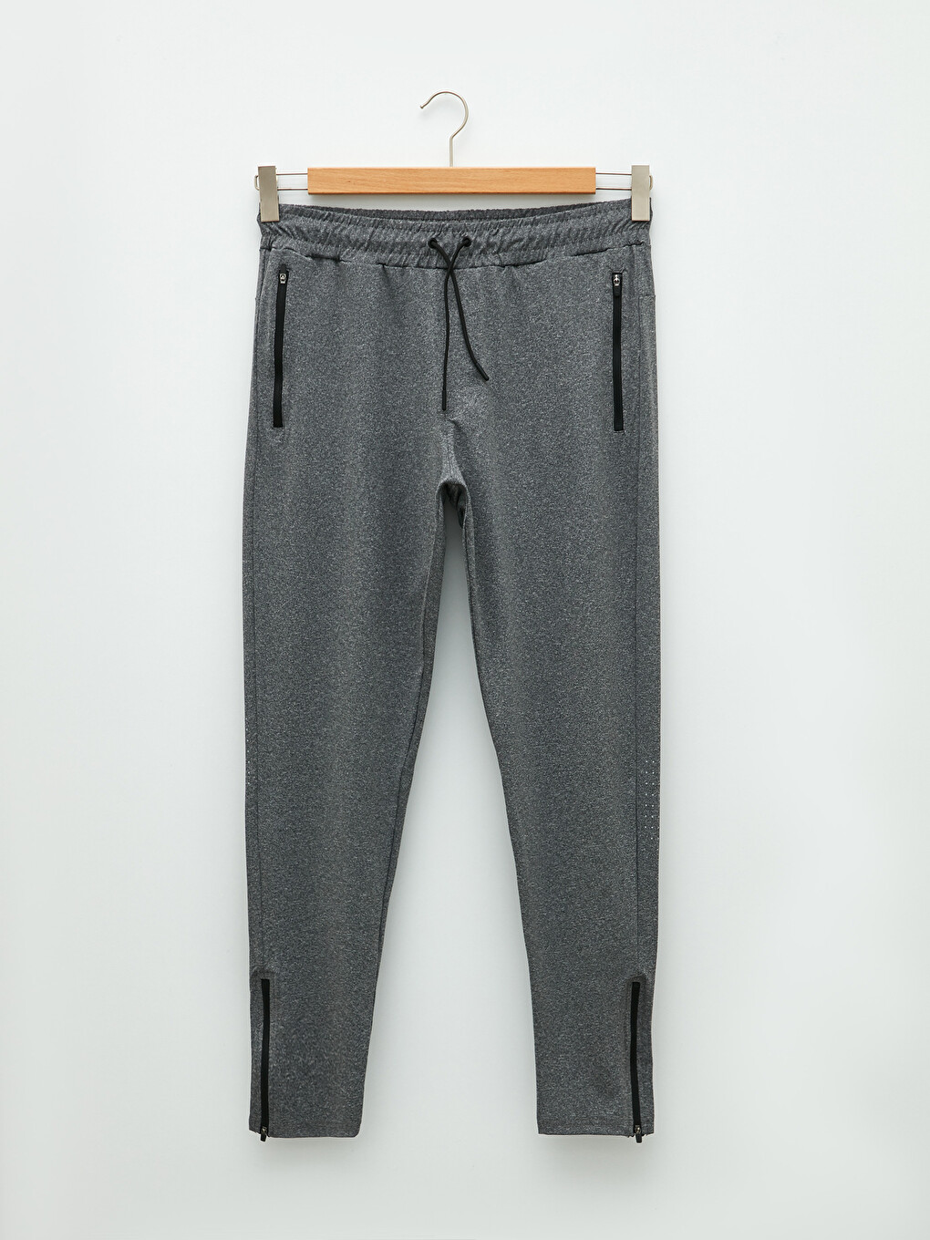 Gri Slim Fit Erkek Jogger Eşofman Altı-5