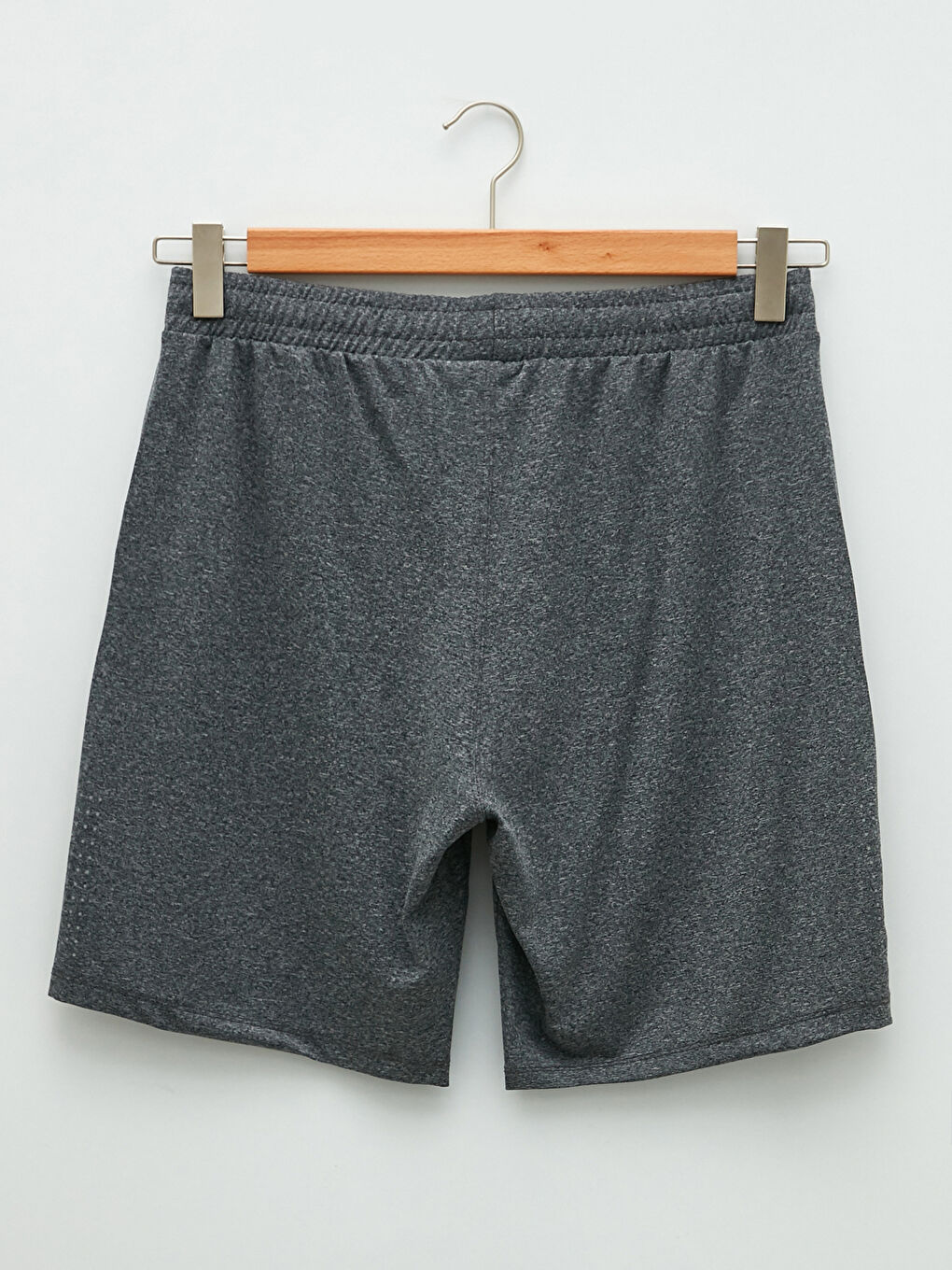 Gri Standart Kalıp Erkek Spor Şort-6