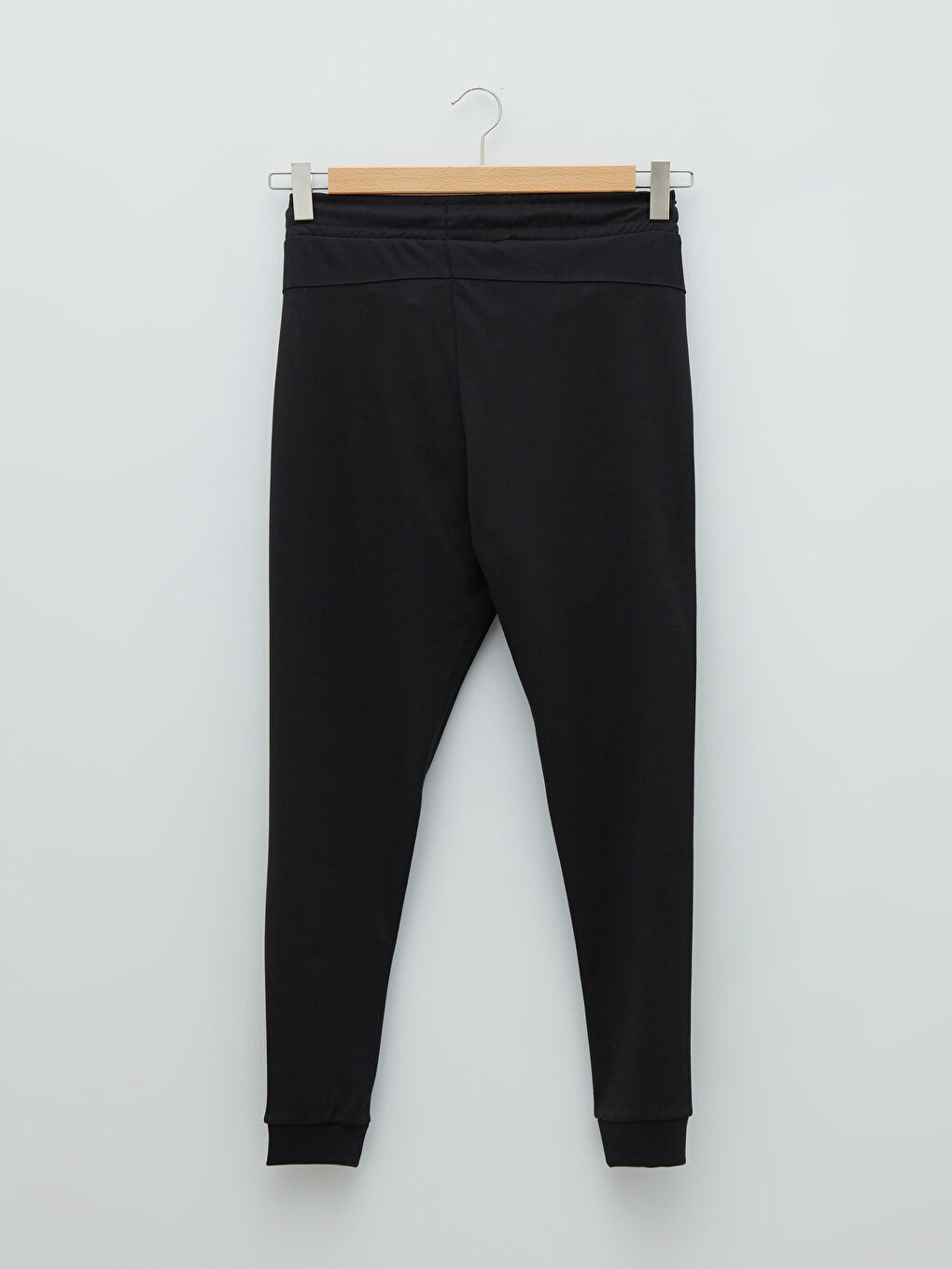 Siyah Standart Kalıp Aktif Spor Erkek Eşofman Altı-6