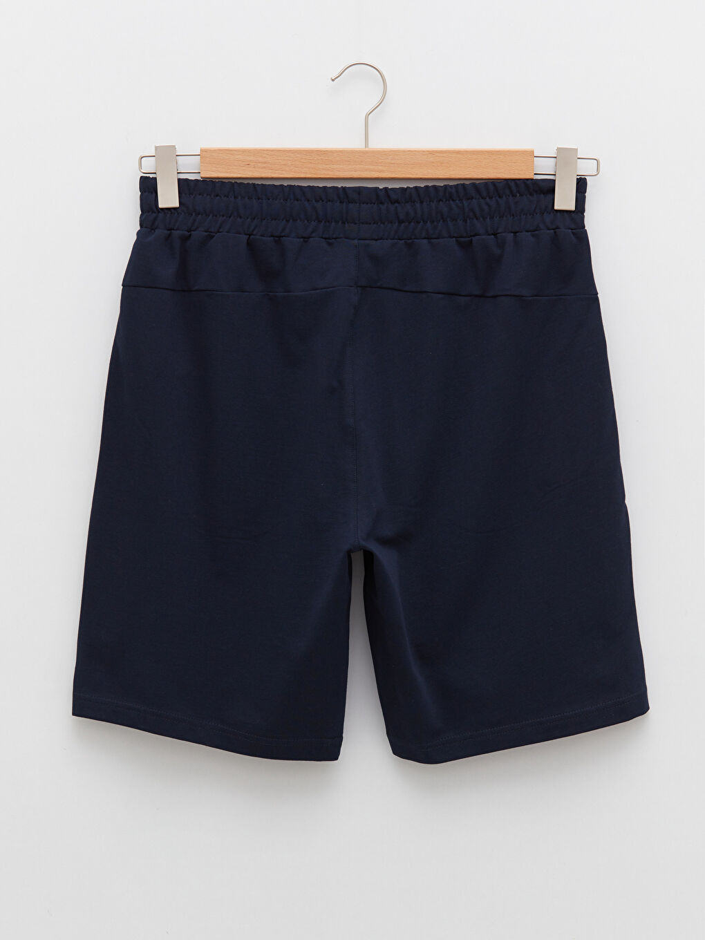 Lacivert Standart Kalıp Erkek Spor Şort-6