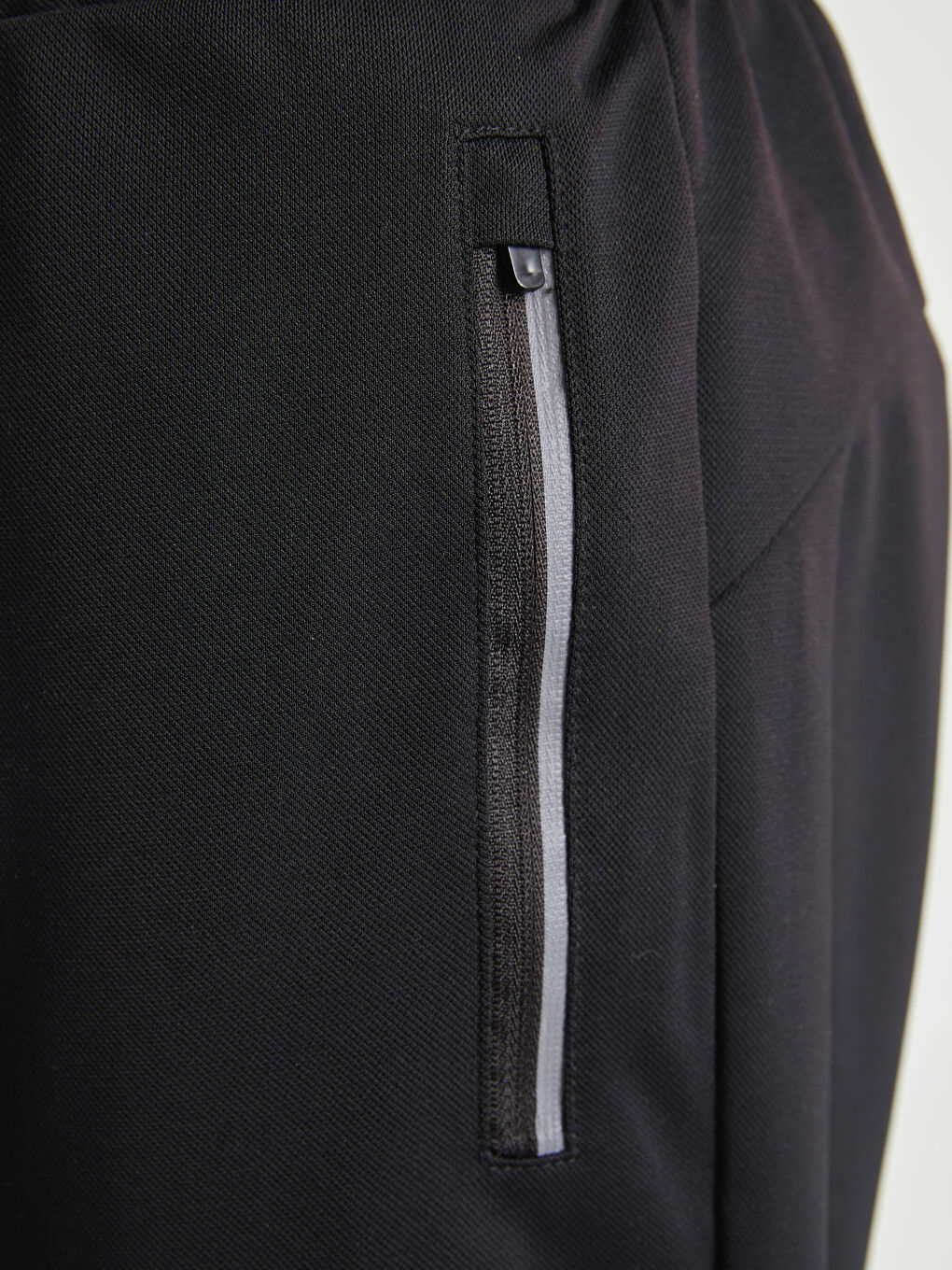 Siyah Slim Fit Erkek Spor Eşofman Altı-2