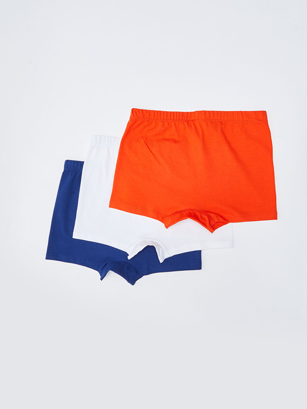 سراويل بوكسر قطنية أساسية للأولاد - عبوة من ٣ قطع-1