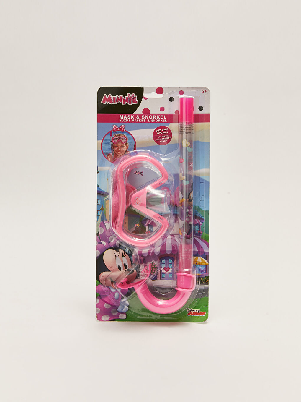 LCW ACCESSORIES Licencirana Minnie Mouse maska za plivanje i disalica za devojčice -S2CE68Z4-M0T