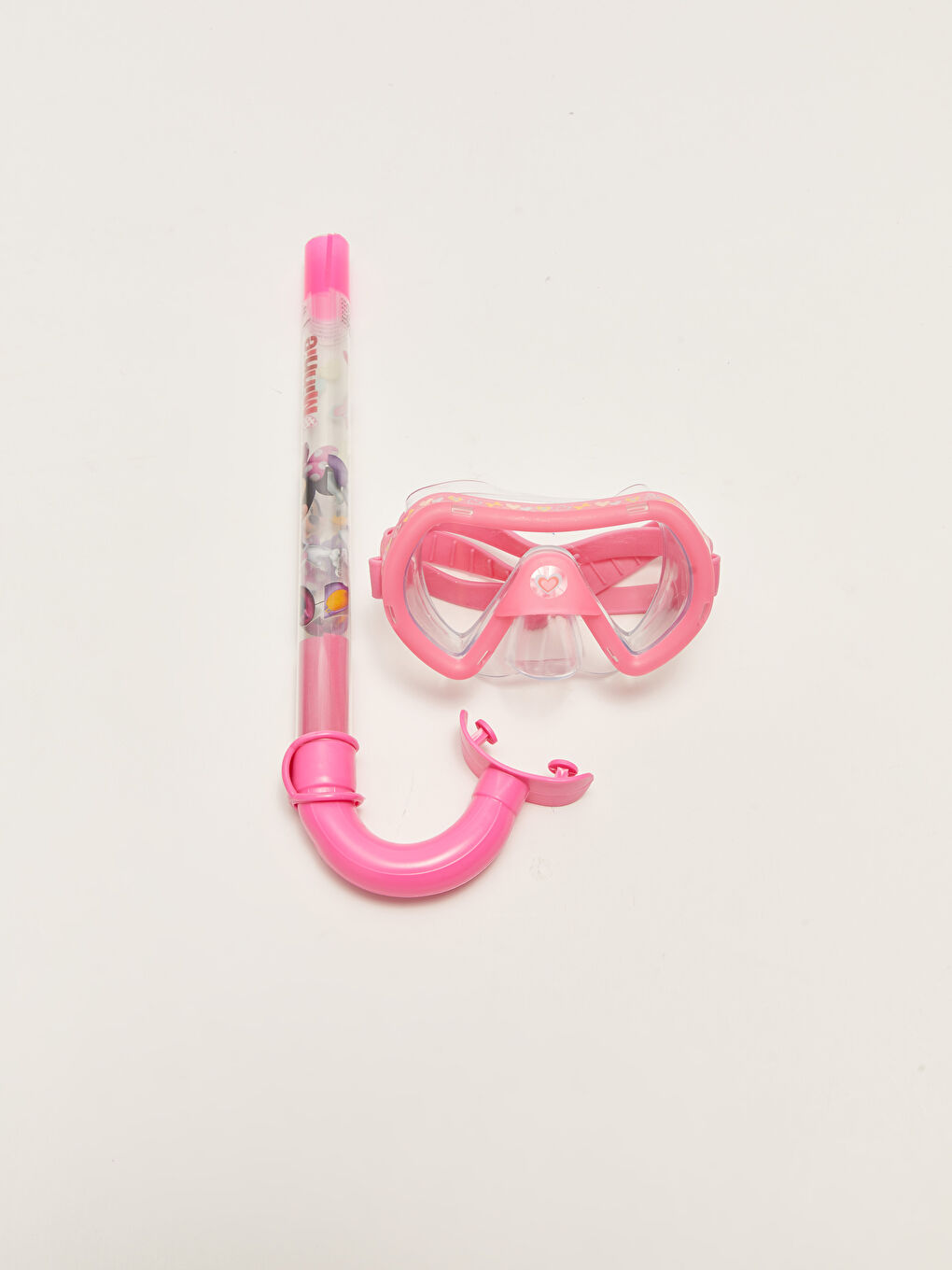 LCW ACCESSORIES Licencirana Minnie Mouse maska za plivanje i disalica za devojčice -S2CE68Z4-M0T