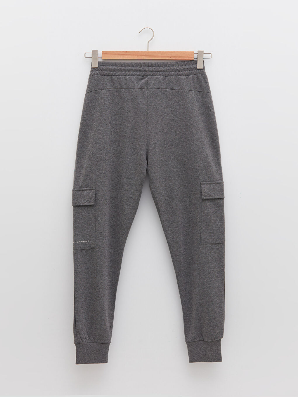 Gri Slim Fit Erkek Jogger Eşofman Altı-6