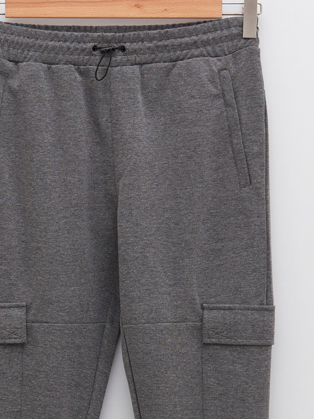 Gri Slim Fit Erkek Jogger Eşofman Altı-7