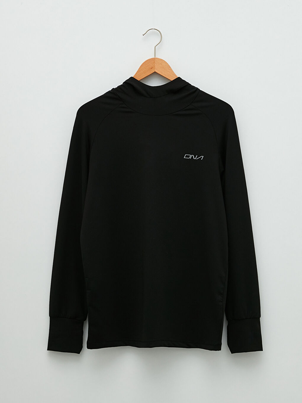 Футболка мужская спортивная с капюшоном и длинным рукавом LCW SPORTS-5