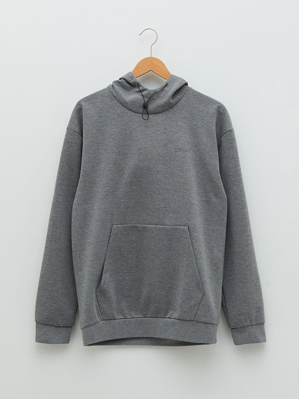 هودي رياضي كم طويل بكابوش للرجال-5