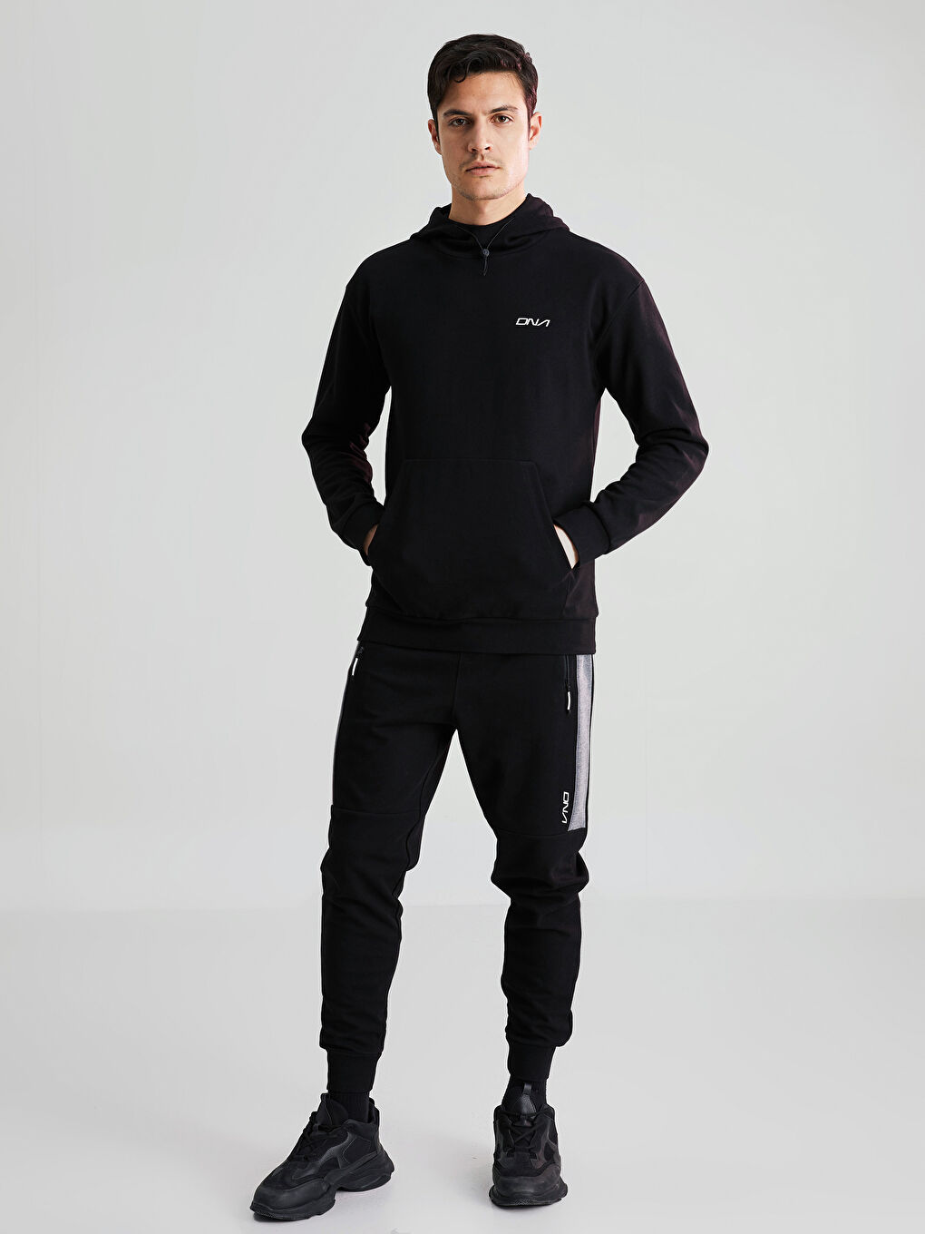 Hooded Long Sleeve Men's Sports Hoodie-1