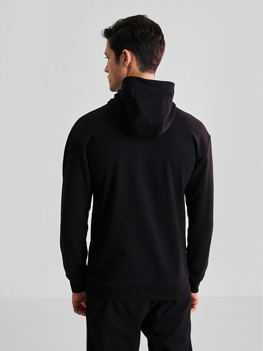 Hooded Long Sleeve Men's Sports Hoodie-4