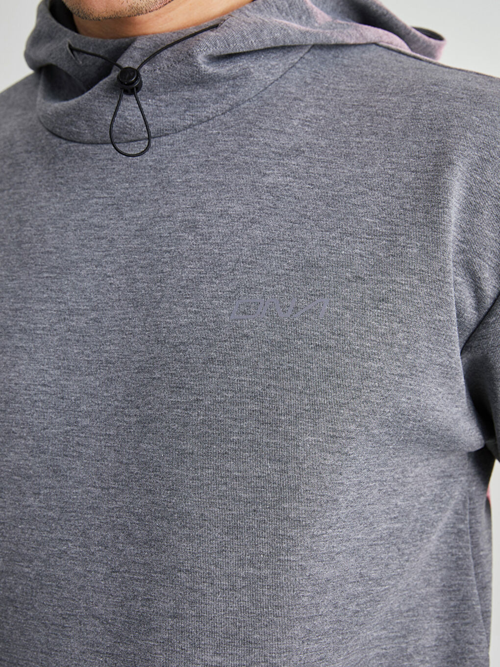 هودي رياضي كم طويل بكابوش للرجال-3