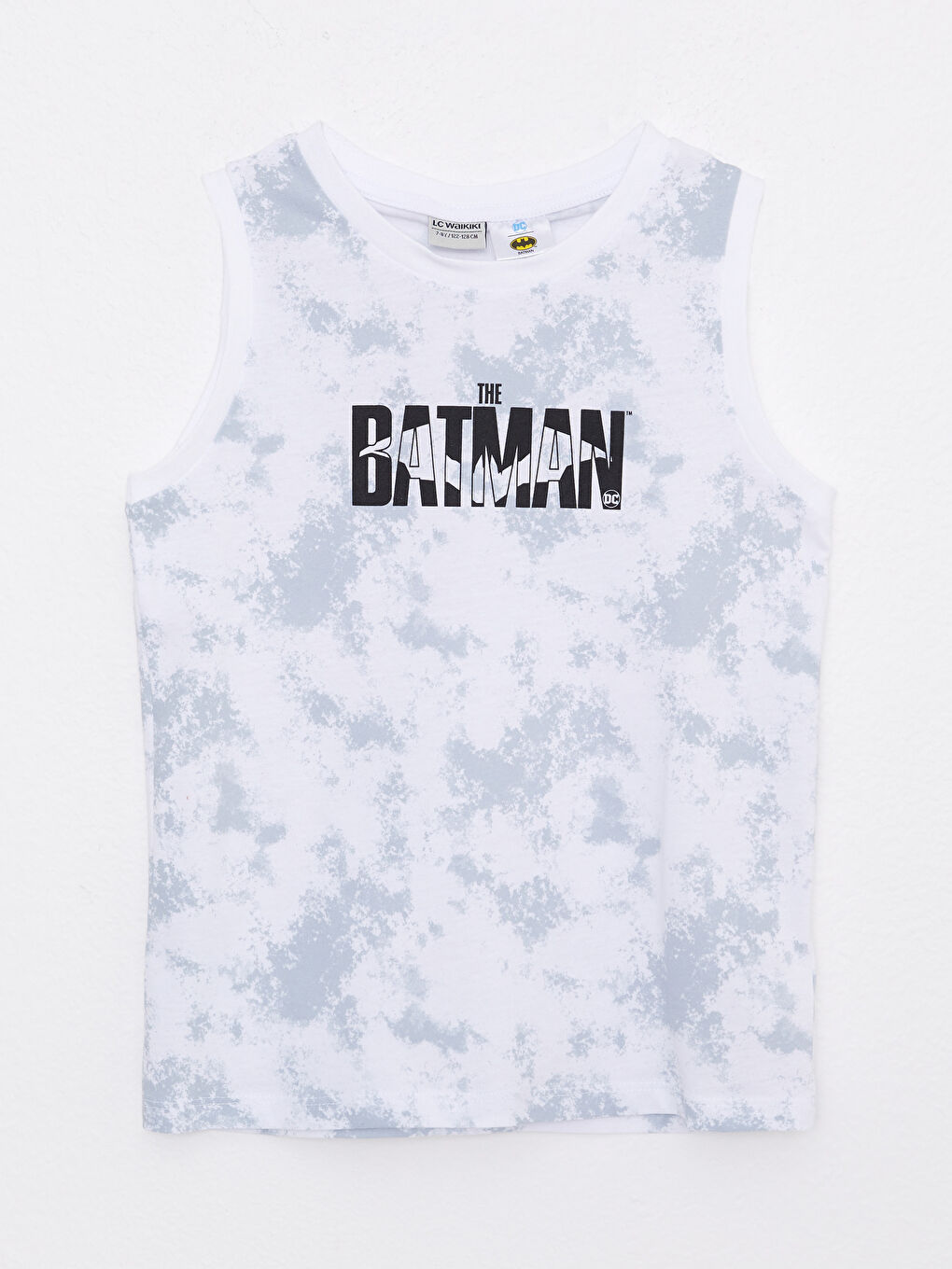 Crew Neck Batman Printed Cotton Boy Athlete -S2CF02Z4-LU7
