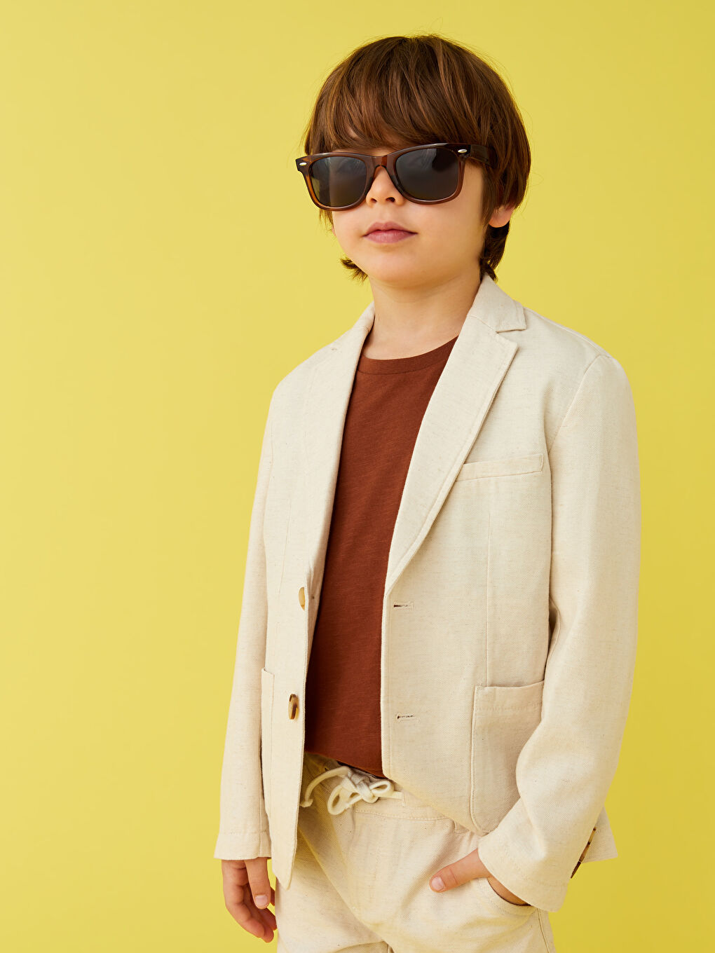 LCW Kids Boys' Blazer Jacket -S2CF20Z4-QVC