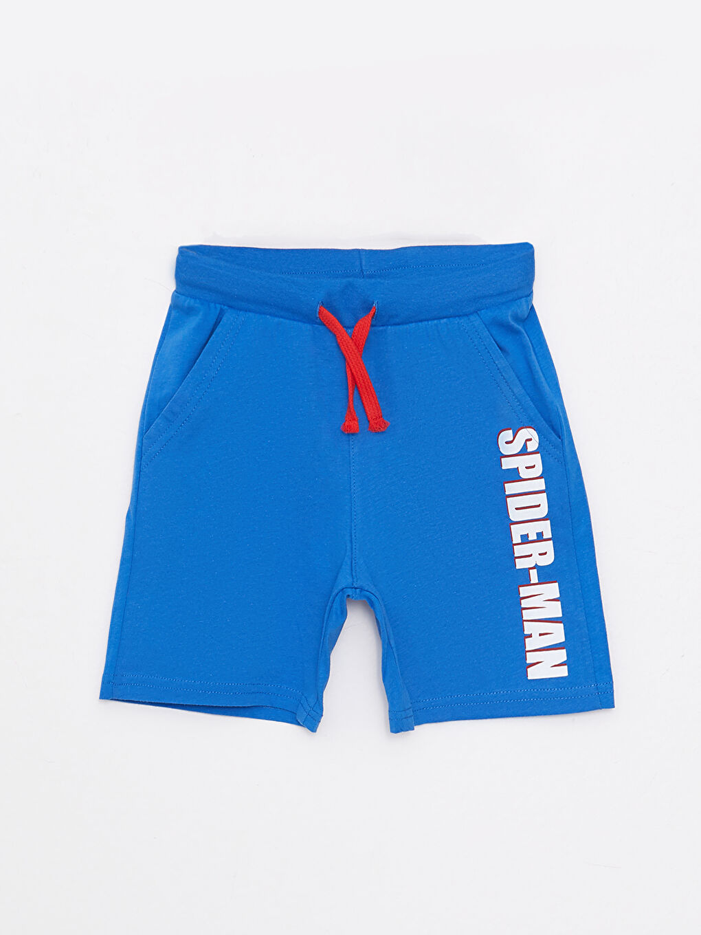 Crew Neck Spider-Man Printed Short Sleeve Boys' T-Shirt and Shorts-4