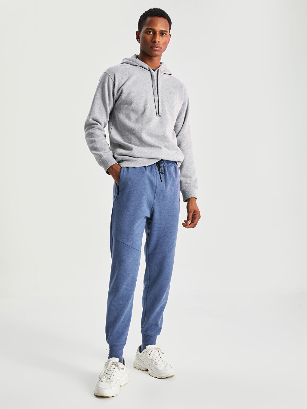 Regular Fit Men's Thick Jogger Sweatpants-1