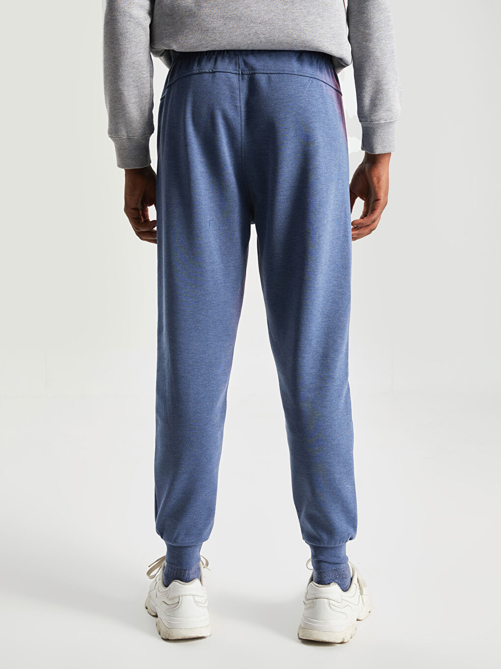 Regular Fit Men's Thick Jogger Sweatpants-4