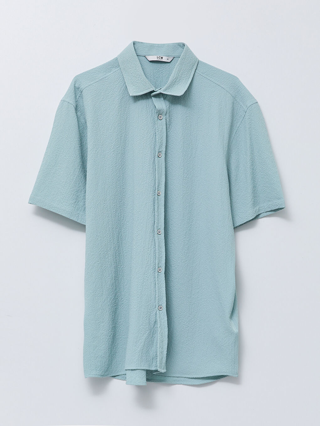 Relaxed Fit Short Sleeve Men's Shirt-5